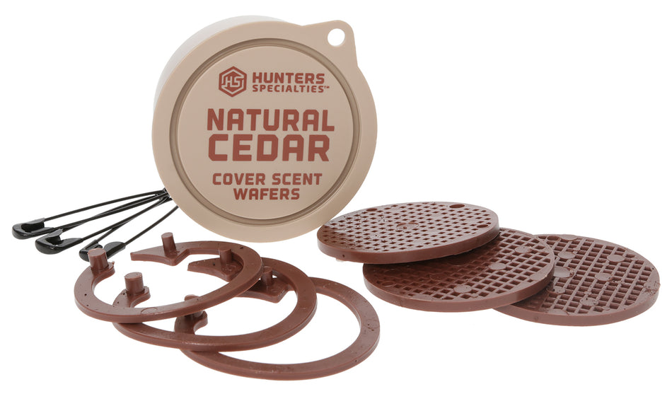 Hunters Specialties HS-01023 Scent Wafers Cover Scent Natural Cedar Scent Wafer