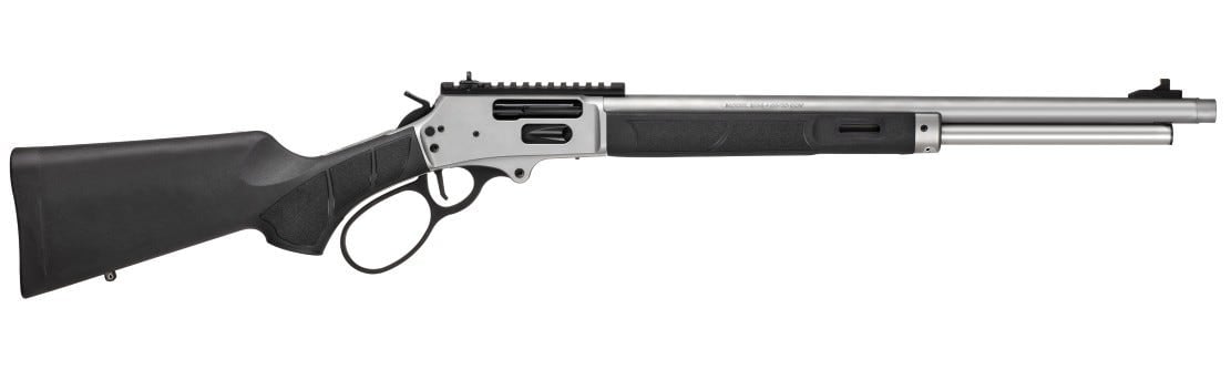Smith & Wesson 14205 1854 30-30 Win 6+1 20" Stainless Threaded Barrel, Stainless Steel Receiver s/Picatinny Rail, M-LOK Forend, Black Fixed Synthetic Stock