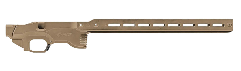 Mdt Sporting Goods Inc 114881FDE ACC Premier Gen2 Chassis Base Cerakote Flat Dark Earth Aluminum Fits Ruger American Rimfire Right Hand