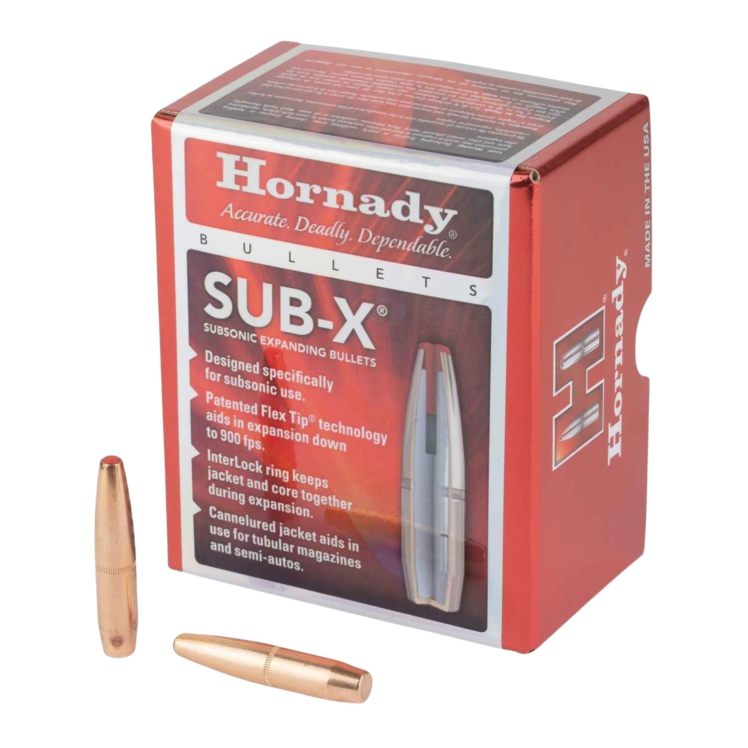 HORNADY BULLETS 338 CAL .338 307GR SUBSONIC 50CT