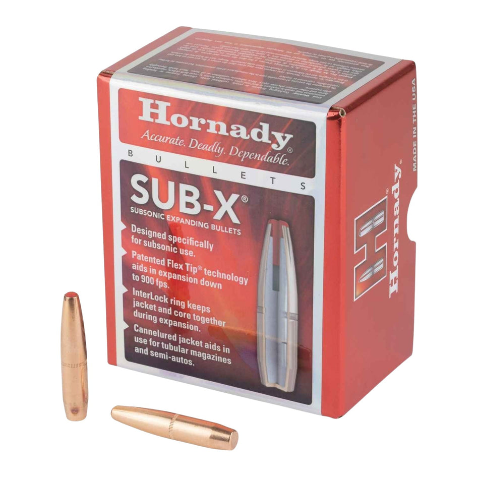 HORNADY BULLETS 338 CAL .338 307GR SUBSONIC 50CT