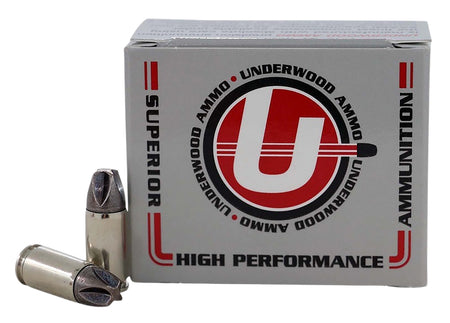 Underwood Ammo 9mm Luger / Parabellum Platinum Edition Xtreme Defender 68gr Solid Ammo