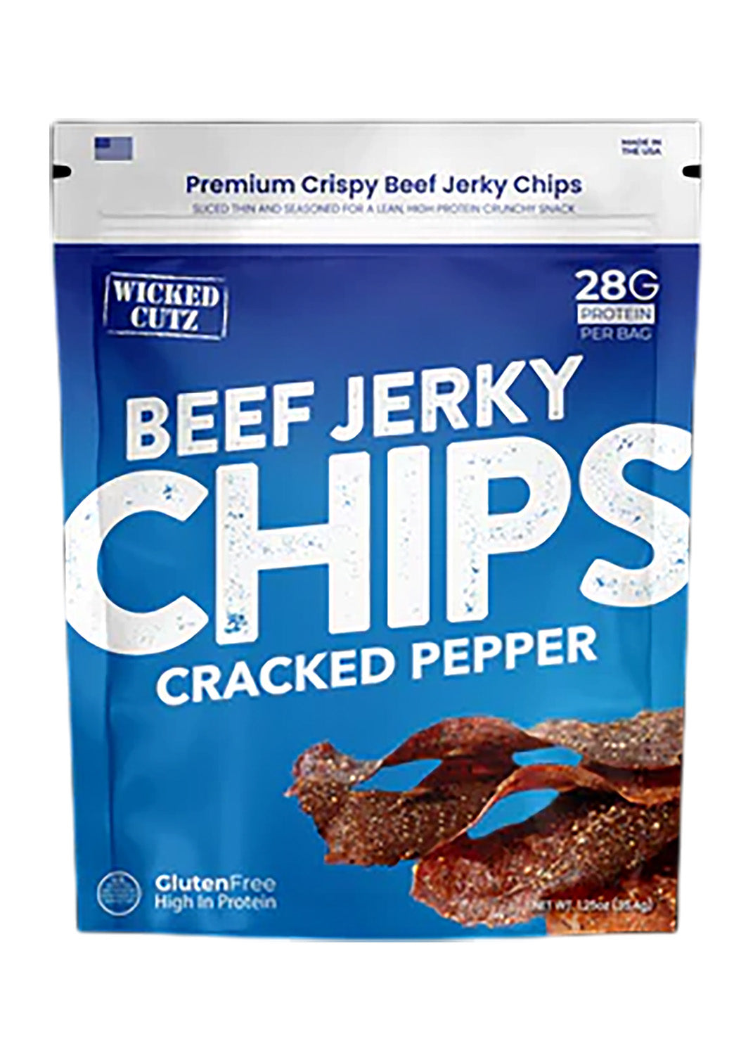 WICKED CUTZ WCBC01CP CRACKED PEPPER JERKY CHIP 8