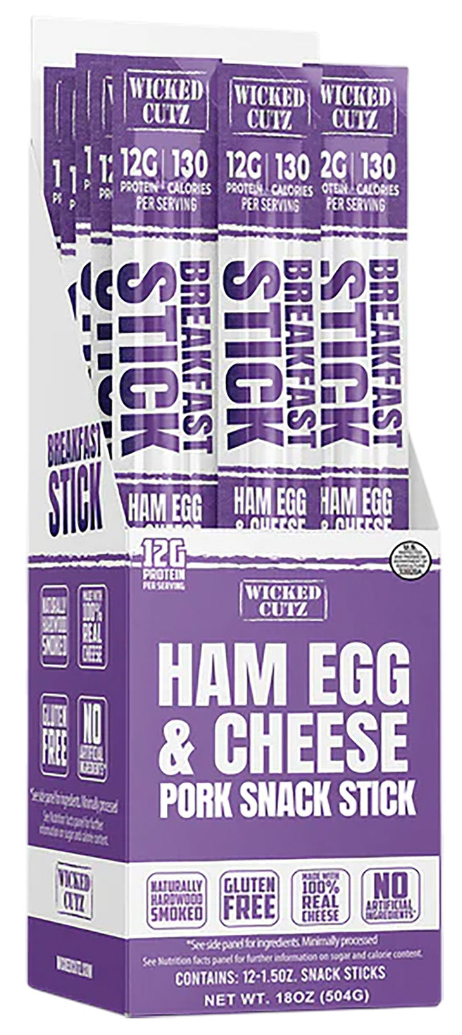 WICKED CUTZ WCBR12HEC HAM/EGG/CHEESE STICKS 12