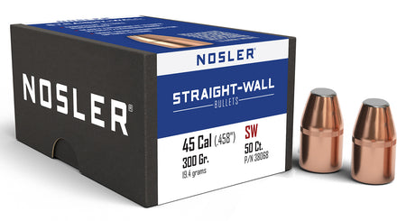 NOSLER BULLETS 45 CAL .458 300GR PP 50CT