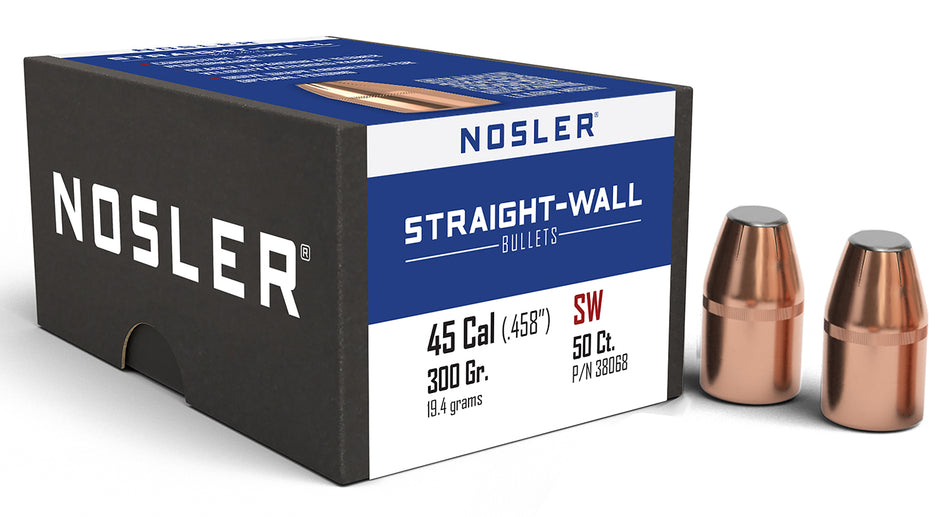 NOSLER BULLETS 45 CAL .458 300GR PP 50CT