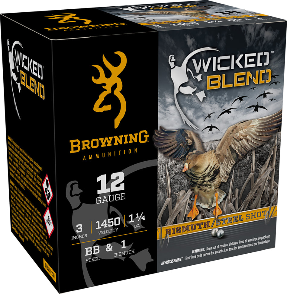 Browning  12 Gauge 3 in 1-1/4 oz BB / 1