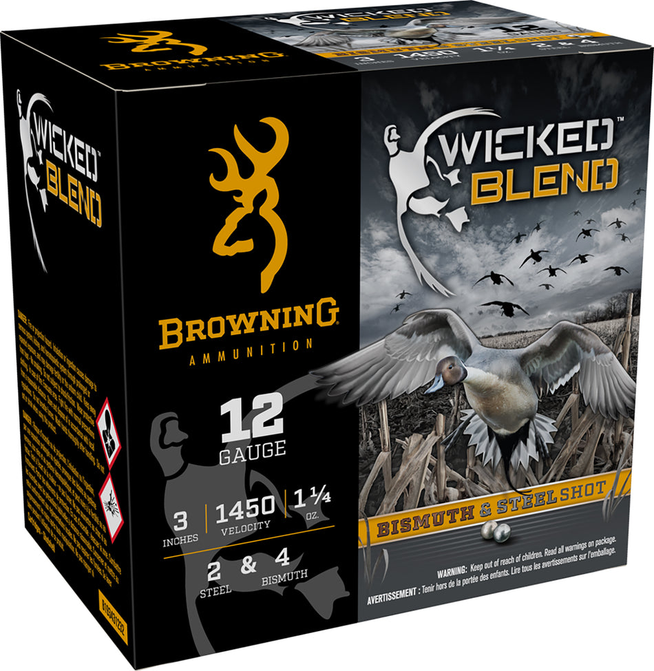 Browning  12 Gauge 3 in 1-1/4 oz #2 / 4