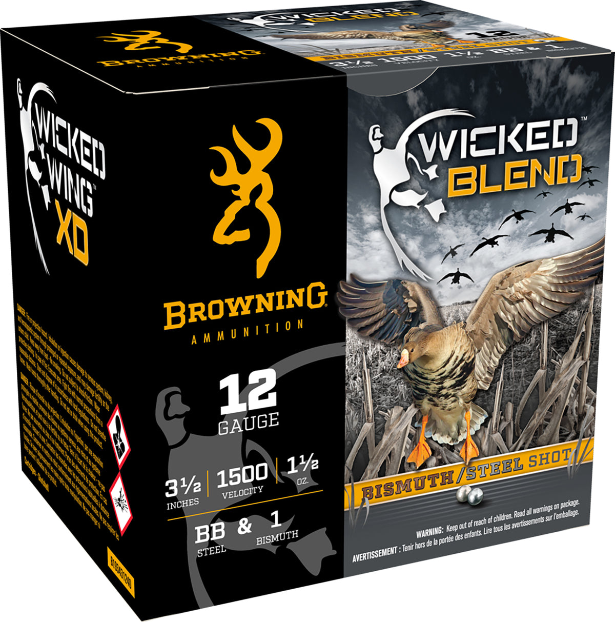 Browning  12 Gauge 3.5 in 1-1/2 oz BB / 1