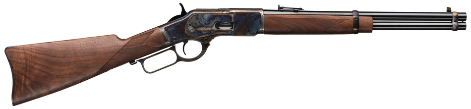 Winchester Guns 534280141 Model 1873 Competition Carbine High Grade 45 Colt (LC) 10+1 20" Color Case Hardened Grade III/IV Oil Walnut Stock Right Hand (Full Size)