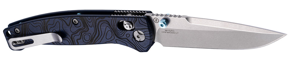 HOGUE MYSTO 3.4" ABLE LCK FLDR CLIP POINT BLUE CANYON WATER