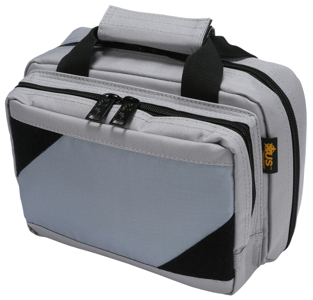 US PeaceKeeper Macro Mini Range Bag, 13.5"x9.5"x3", Ripstop Nylon and 1000 Denier Nylon, Gray P21301
