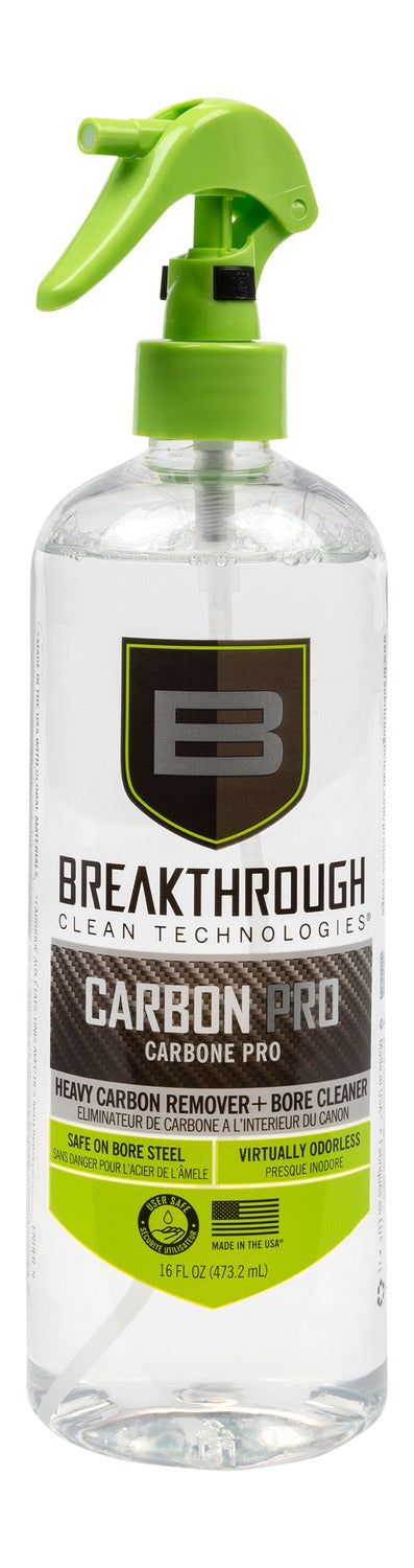 Breakthrough Clean Technologies Carbon Pro, Bore Cleaner, 16oz Trigger Spray Bottle BTCPRO-16OZ