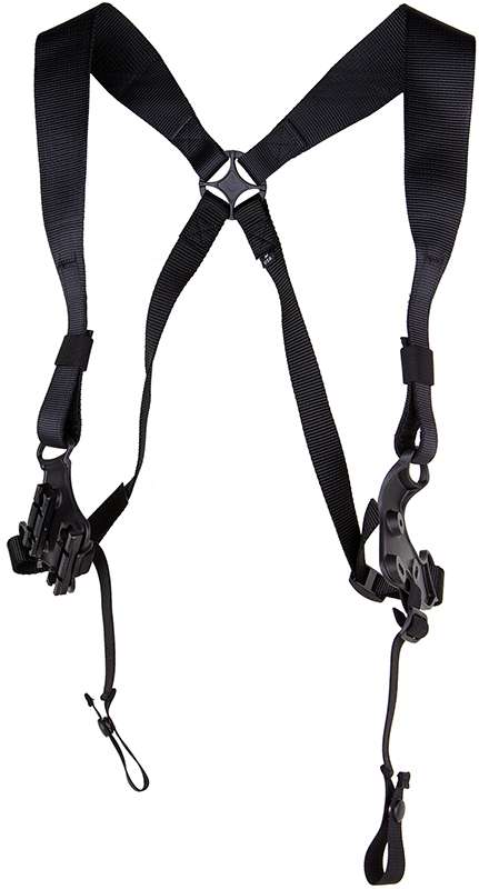 BLACKHAWK HOLSTER SHOULDER HARNESS W/PLATFORM MED BLK
