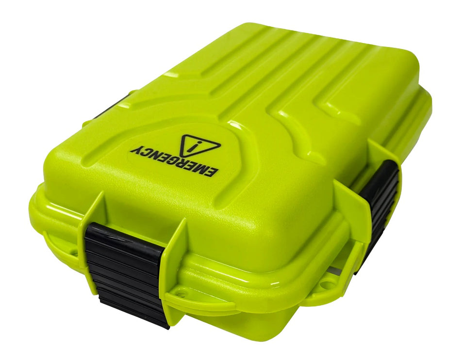 MTM EMERGENCY BOX 9.8 IN L X 6.8 IN W X 3 IN H YELLOW GREEN ( 6 PER CASE )