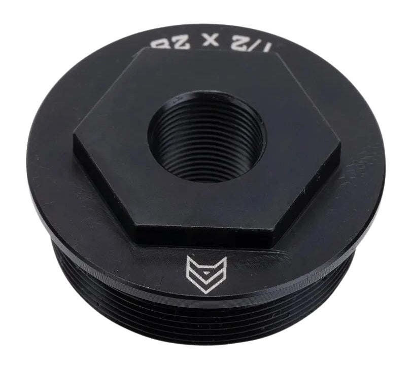 Angstadt Arms Direct Thread Adapter, 1/2X28 Thread Pitch to HUB, Black AAHUBDT228
