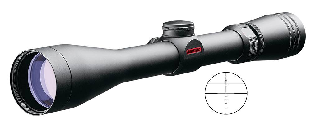 Redfield Optics 67115 Revolution 4-12x 40mm Obj 19.9-9.4 ft @ 100 yds FOV 1" Tube Black Matte Accu-Range