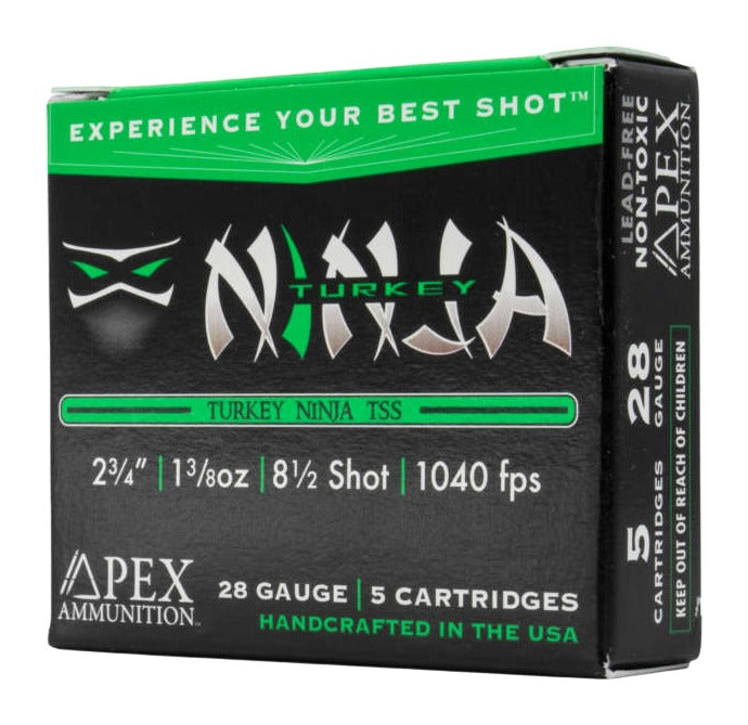 Apex Turkey Tss Ninja 28 Gauge 2.75 in 1-3/8 oz #8.5