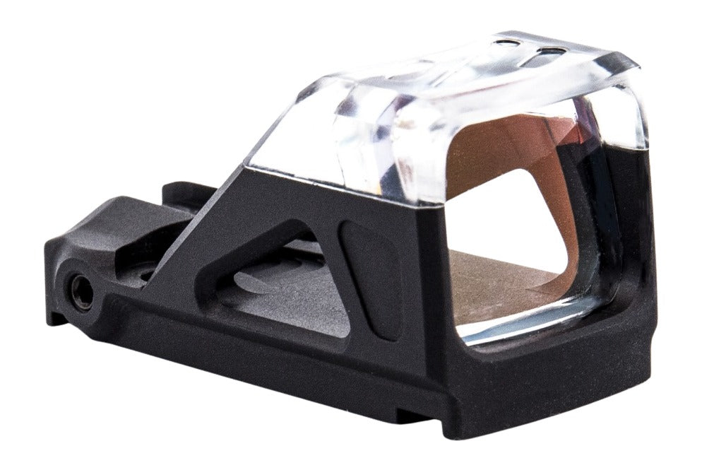 Shield Sights Open Mini Sight (OMS) Sub Compact, Glass Edition, Red Dot Sight, Non Magnified, Fits Shield Footprint, 4 MOA Dot, Black OMSSC-4MOA-GLASS