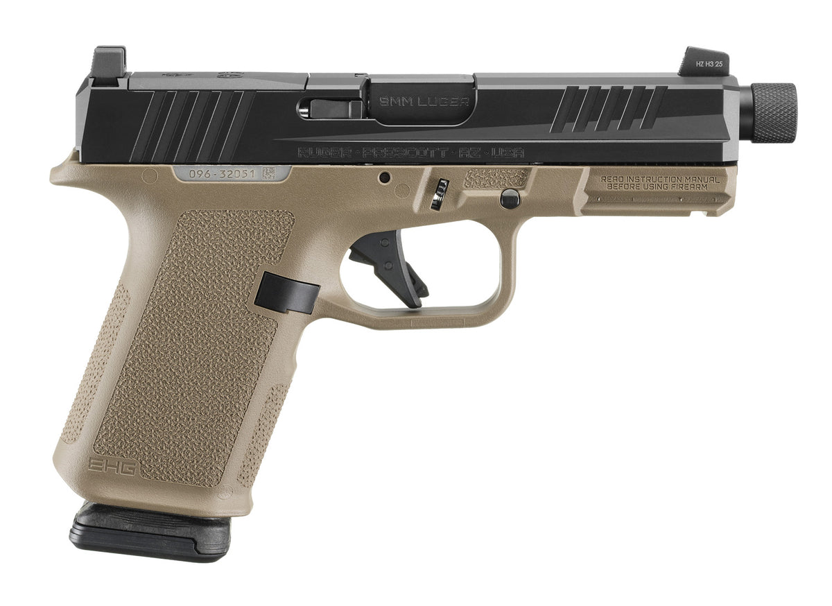 RUG 19435 RXM 9MM 4.5 MAGPUL FDE 15R