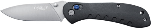 CAMILLUS ROVAX FOLDING KNIFE 3.25" SS BLADE NYLON BLACK