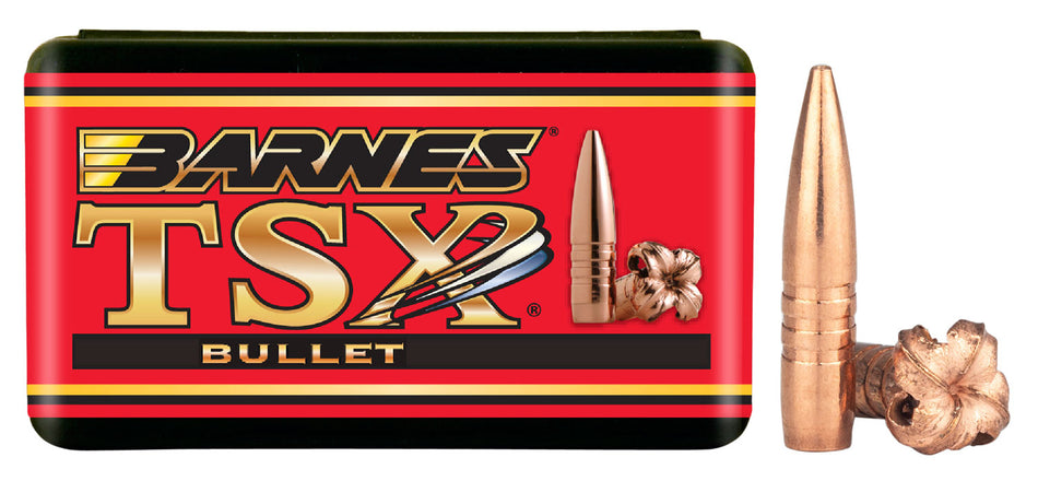 Barnes Bullets 30396 TSX 8mm 180gr Boat Tail 50/Box