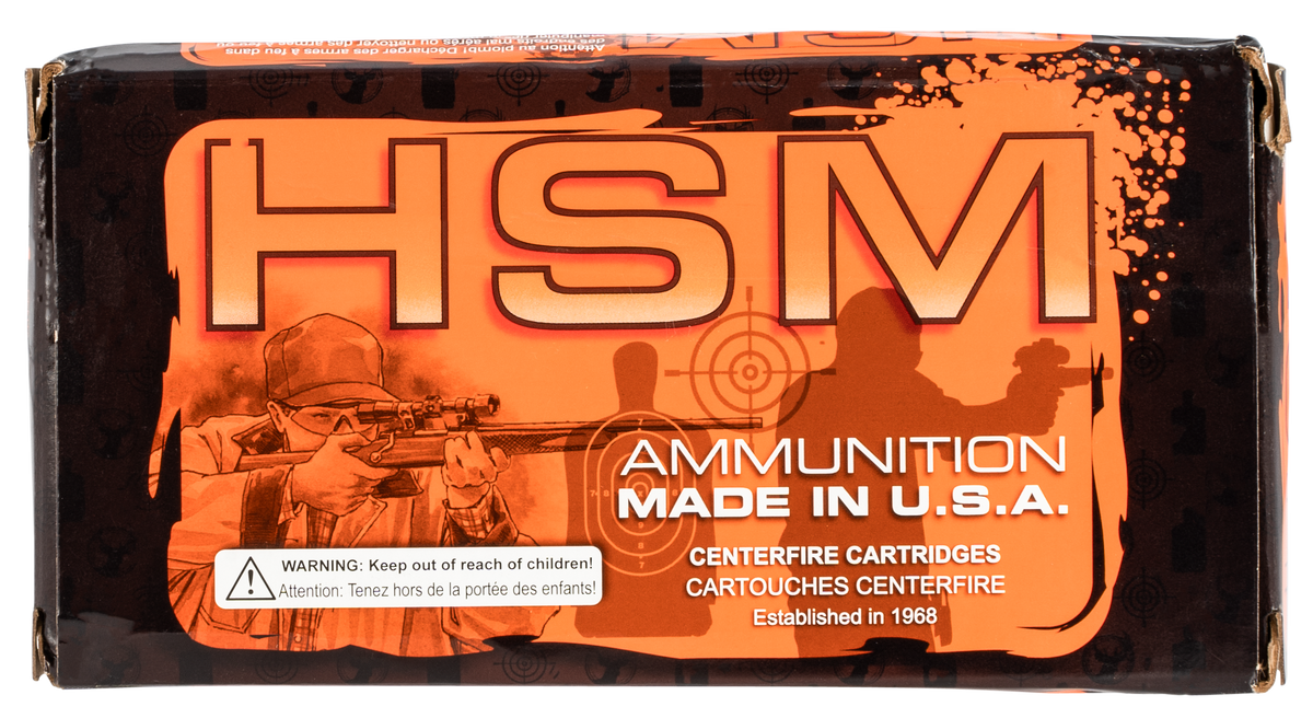 HSM .22-250 Remington Varmint 55gr SP Ammo