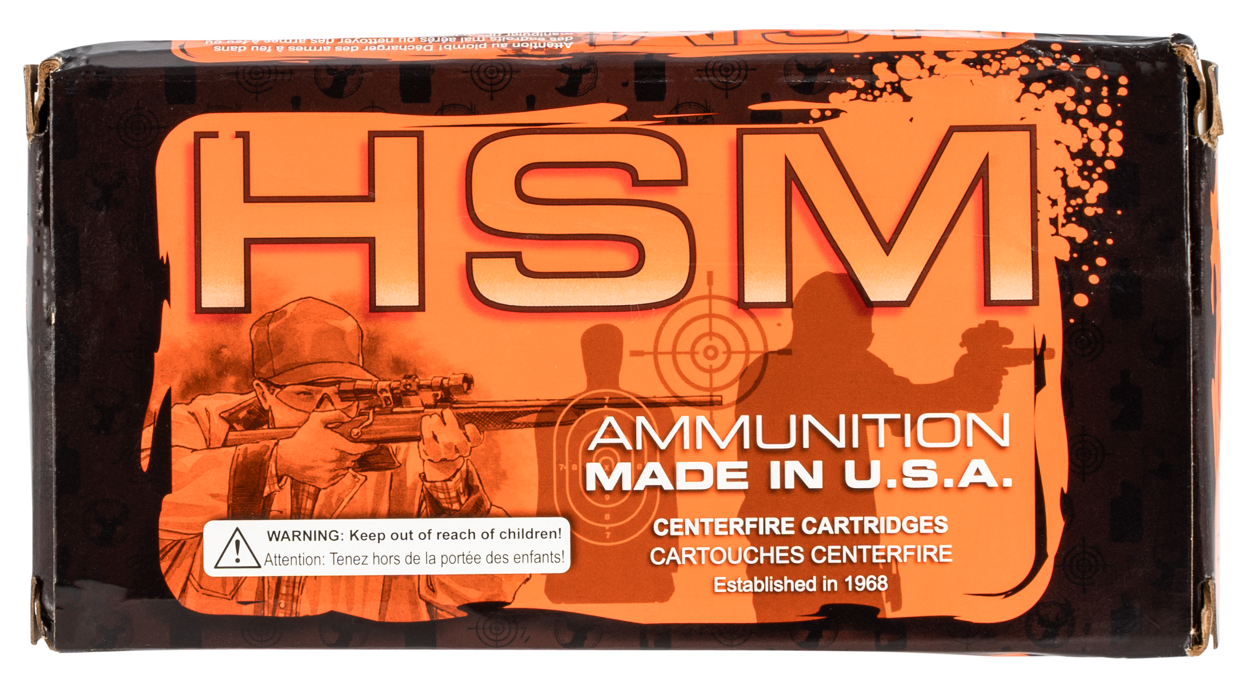 HSM .22-250 Remington Varmint 55gr SP Ammo