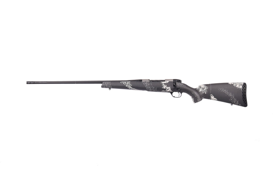 Weatherby MBT20N338WL6B Mark V Backcountry 2.0 Ti Full Size 338 WBY RPM 4+1 24" + 2" Graphite Black Cerakote Fluted Threaded Barrel, Titanium Drilled & Tapped Receiver, Fixed Peak 44 Blacktooth Carbon