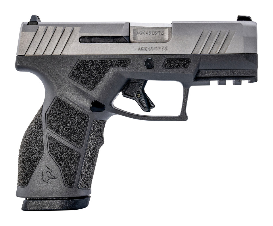 Taurus 1-GX2939G GX2 9mm Luger 13+1 3.37" Matte Stainless Steel Barrel, Matte Serrated Stainless Steel Slide, Matte Gray Polymer Frame w/Picatinny Rail, Polymer Grip
