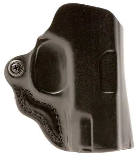 DeSantis Gunhide 019BA8JZ0 Mini Scabbard OWB Black Leather Belt Slide Fits Sig P365 Right Hand
