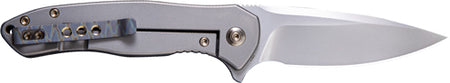 WE KNIFE KITEFIN 3.24" CARBON FIBER/POLISHED BEAD BLAST