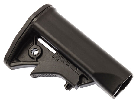 LWRC 2000124A01 Compact Black Synthetic Adjustable for AR-15, M16 with Mil-Spec Tube (Tube Not Included)