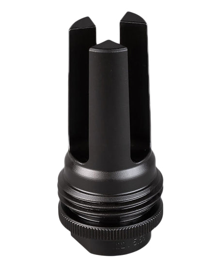 SilencerCo AC1561 ASR Flash Hider Black Steel with 13.5x1 LH tpi Threads for 9mm