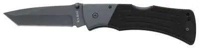 KA-BAR G10 MULE KNIFE 9.25 OAL 3.938 IN FOLDER TANTO BLADE BLACK G10 GRIPS