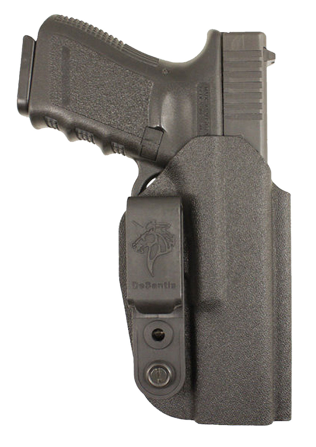 DeSantis Gunhide 137KJX7Z0 Slim-Tuk IWB Black Kydex Belt Clip Fits S&W M&P Shield 9/40 Ambidextrous