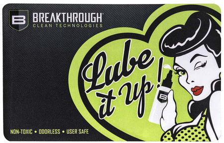 Breakthrough Clean BTRGMP Pistol Cleaning Mat Neoprene/Polyester 17" Long Breakthrough Cleaning Products Illustration