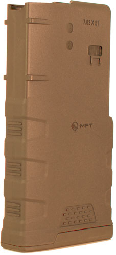 MFT MAGAZINE AR10/SR25 7.62X51 308 WIN 20RD SCORCHED EARTH