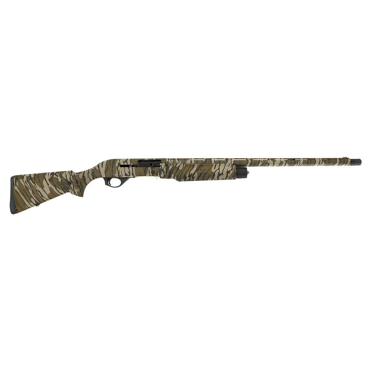 Spandau Arms 21000191 S2 12 Gauge Semi-Auto 3" 3- 2.75" Shells 24" Overall Mossy Oak Bottomland Vent Rib Barrel, Drilled & Tapped Receiver, Fixed Synthetic Stock, Benelli Choke Tube System
