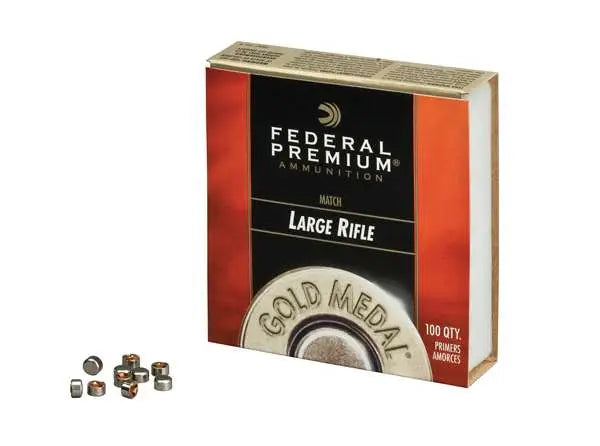 FEDERAL LARGE RIFLE PRIMER 100 RD/BX 10BX/BRICK 5 BRICKS/CS
