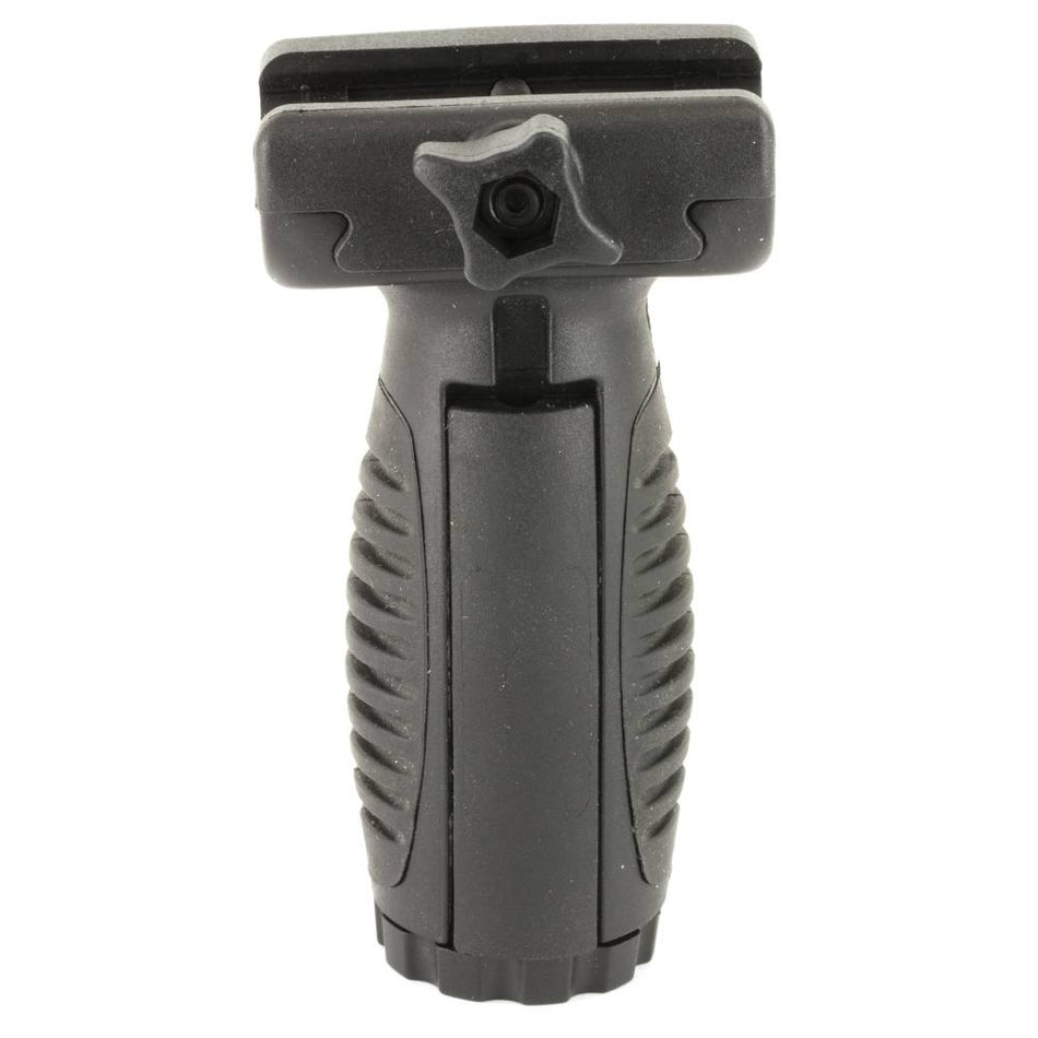 CAA Short Vertical Grip w/Pressure Switch Mounts Poly/Rubber Blk