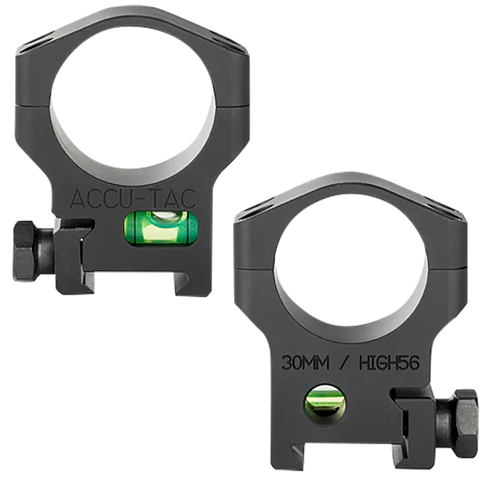 Accu-Tac HSR300 30 MM Scope Rings Flat Black