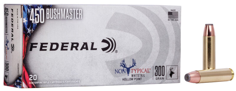 Federal Non-Typical Whitetail .450 Bushmaster 300 Gr JHP 2