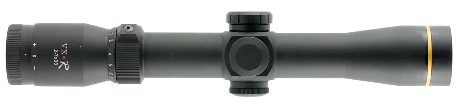Leupold 110684 VX-R  2-7x 33mm Obj 43.7-17.80 ft @ 100 yds FOV 30mm Tube Black Matte Finish Illuminated FireDot Duplex (SFP)