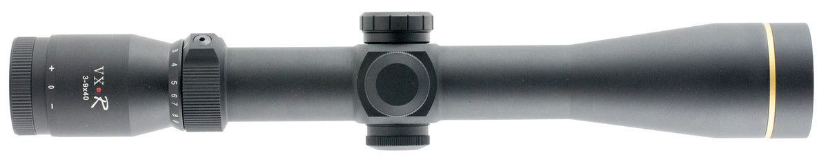 Leupold 110686 VX-R  3-9x 40mm Obj 33.7-13.6 ft @ 100 yds FOV 30mm Tube Black Matte Finish Illuminated FireDot Duplex (SFP)