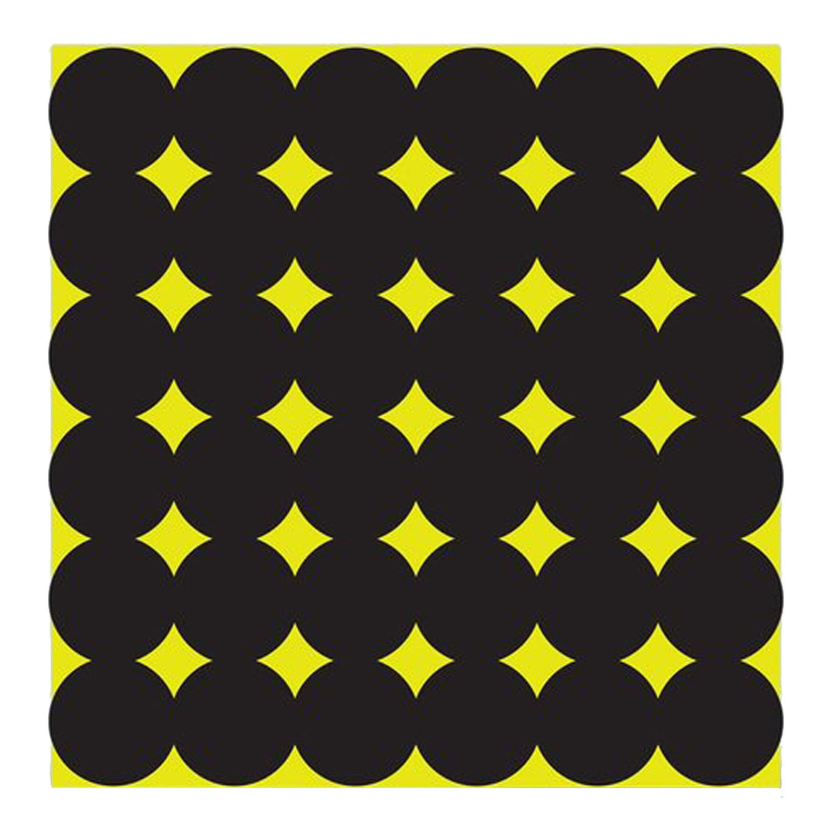 Birchwood Casey 34115 Shoot-N-C Pasters Black Adhesive Paper 1" 12 PK