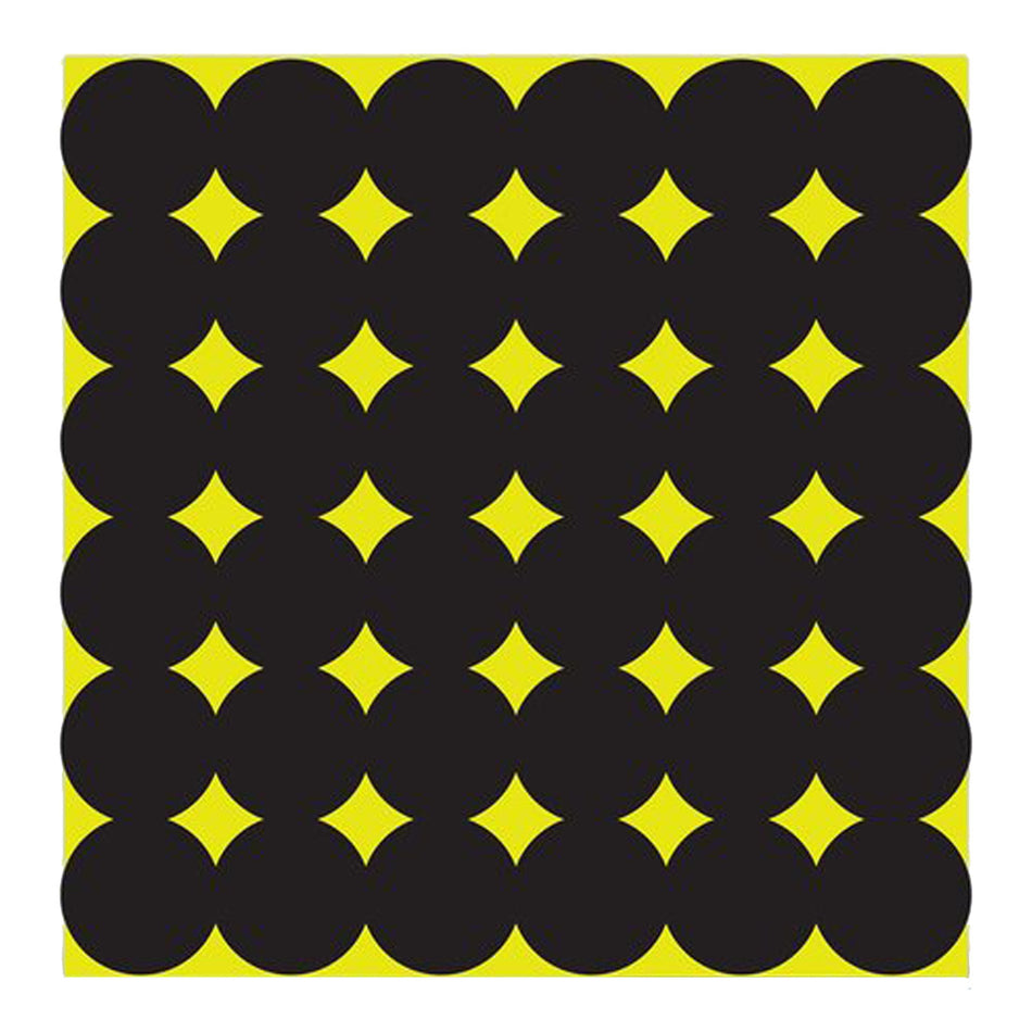 Birchwood Casey 34115 Shoot-N-C Pasters Black Adhesive Paper 1" 12 PK