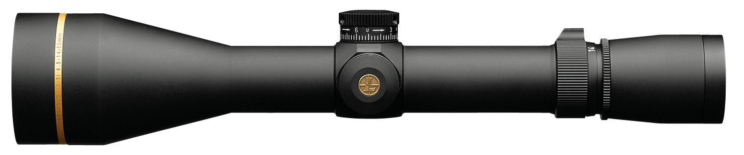 Leupold 170713 VX-3i CDS 4.5-14x 50mm Obj 19.1-7.4 ft @ 100 yds FOV 30mm Tube Black Matte Finish Duplex (SFP)