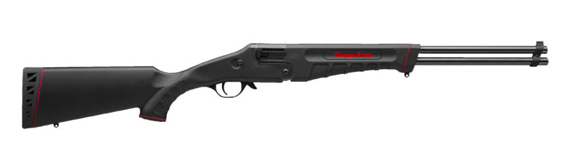 Savage Arms 22435 42 Takedown Full Size 22 WMR/410 Gauge 1rd 20" Satin Black Sporter Barrel, Satin Black Carbon Steel Receiver, Matte Black Fixed Synthetic Stock, Ambidextrous