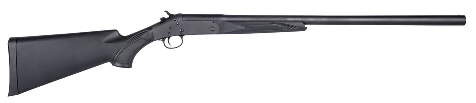 Stevens 19201 301 Full Size 410 Gauge Break Open 3" 1rd 26" Matte Black Single Shot Barrel, Matte Black Carbon Steel Receiver, Fixed Matte Black Synthetic Stock, Ambidextrous